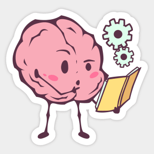 Learning Brain Sticker